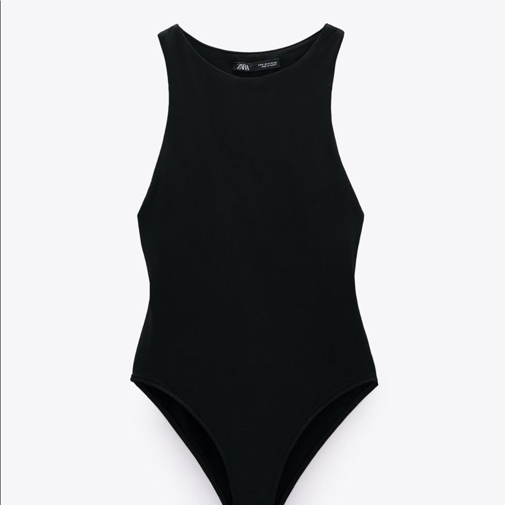 Zara Halter neck Bodysuit